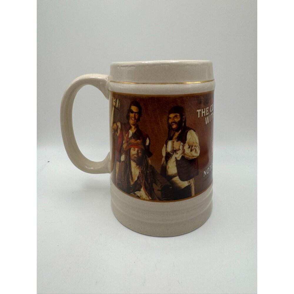 Rare SLEEMAN BEER - Ceramic MUG - NOTORIOUSLY GOOD - Al Capone / Pirates STEIN